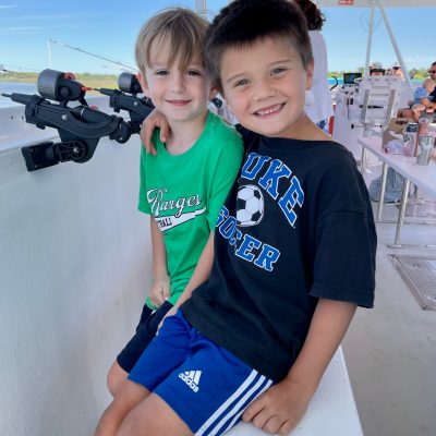 a little boy posing for a picture