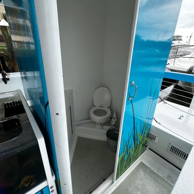 a close up of a door