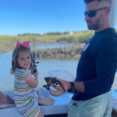 a person holding a baby